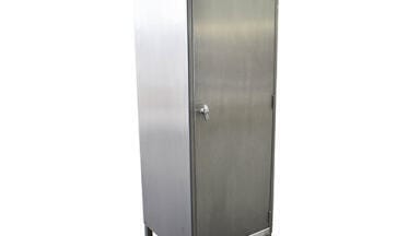 Our new tall cupboards almost clean themselves